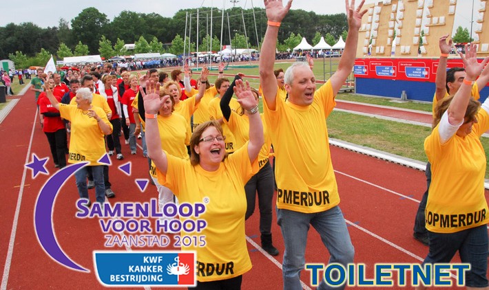 Toiletnet sponsort SamenLoop voor Hoop Zaanstad